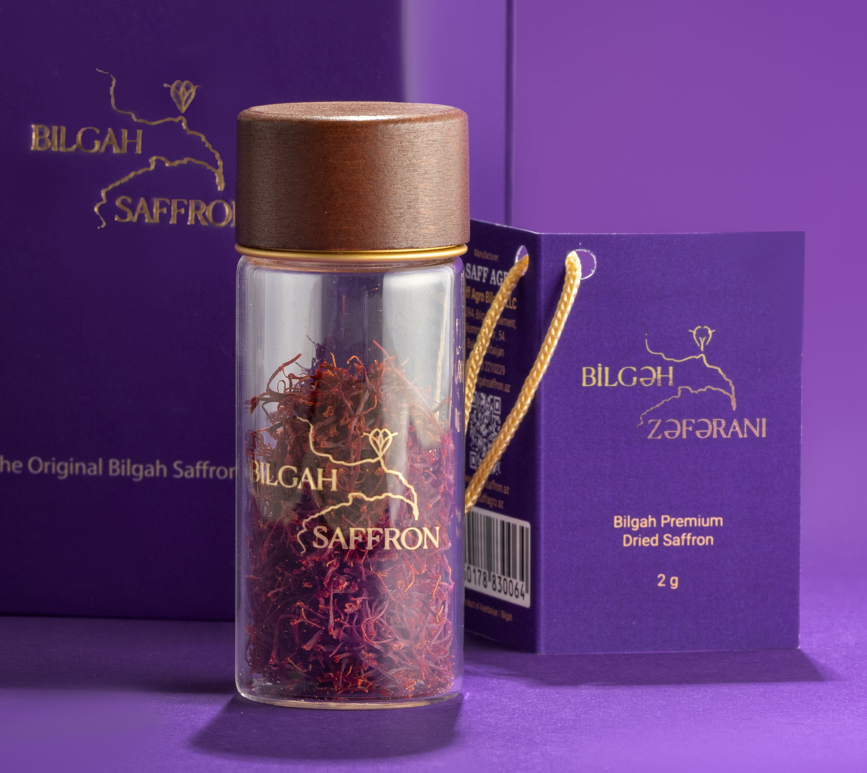 Bilgah Premium Dried Saffron 2 g